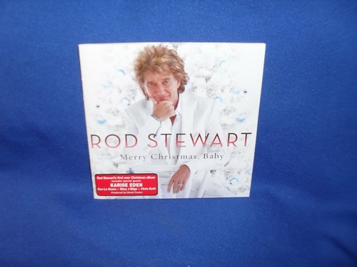 Rod stewart merry christmas baby photo framed
