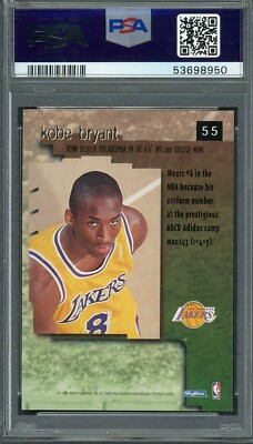 その他 KOBE BRYANT 1996 SKYBOX PREMIUM RC PSA 7 Graded 1996 Skybox Premium Kobe Bryant #GOAT Rookie RC