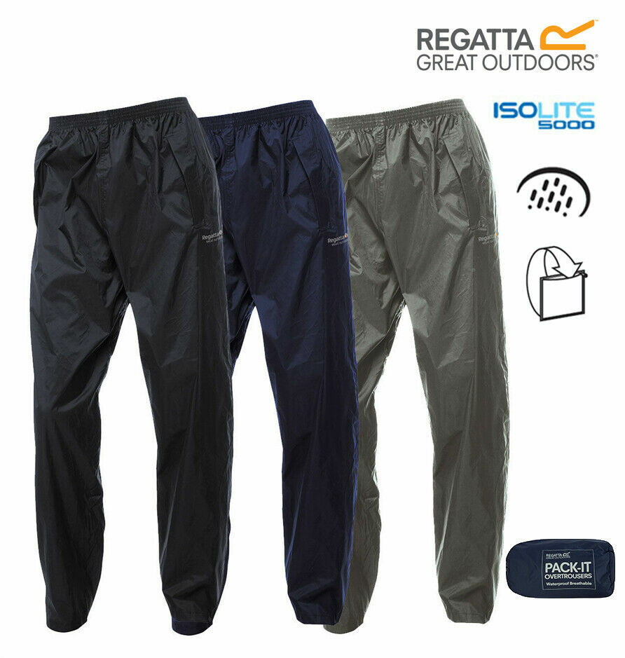 regatta ladies packaway waterproof trousers