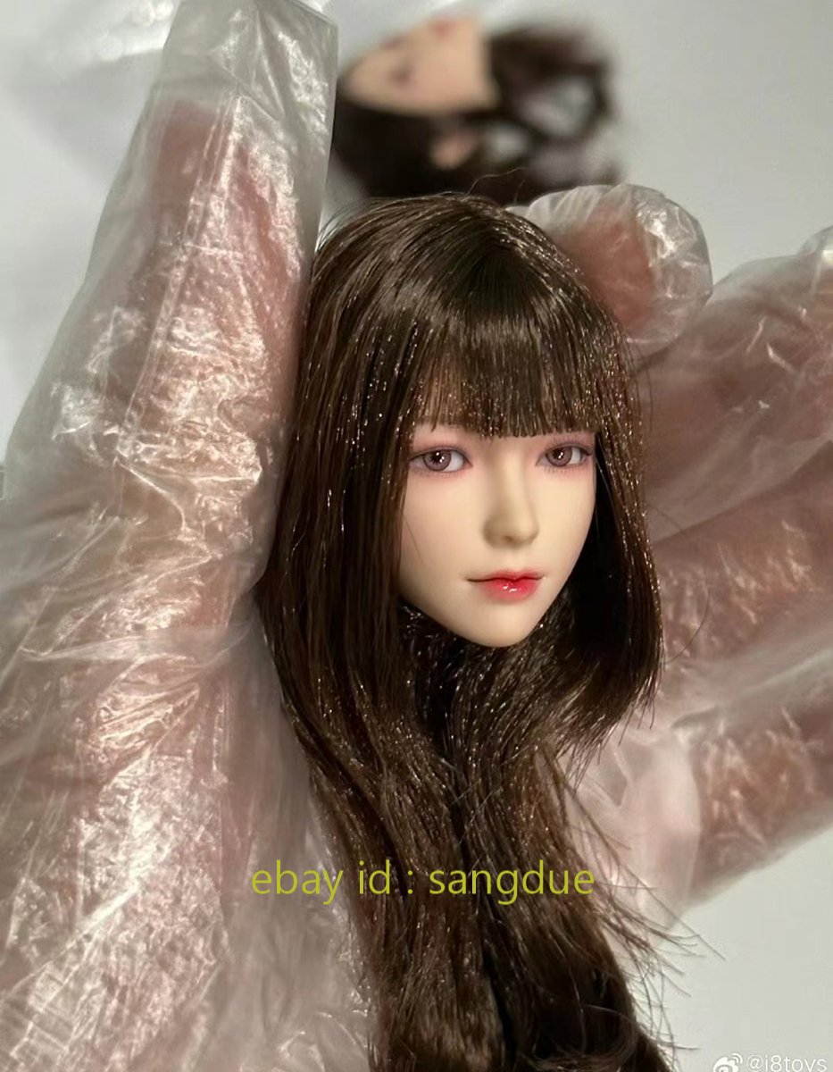 I8Toys 1/6 Moe E Mandy Female Head Rooted hair Action Figure In