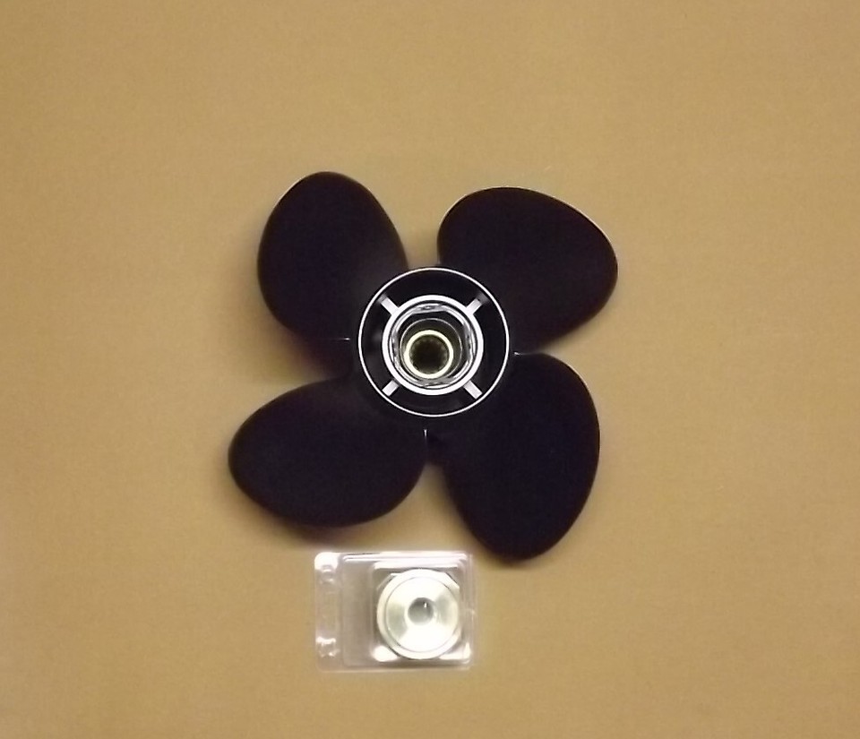 Mercury Mariner Propeller Prop Pontoon 4 Blade 4060 & 75125 HP 13X17
