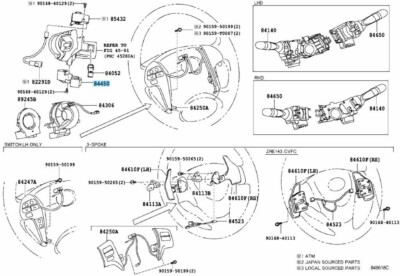 TOYOTA LEXUS SCION Genuine Ignition Or Starter Switch Assembly