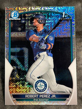 2023 Bowman Chrome 1st MOJO REFRACTOR PROSPECT ROOKIE Robert Perez Jr, item 1