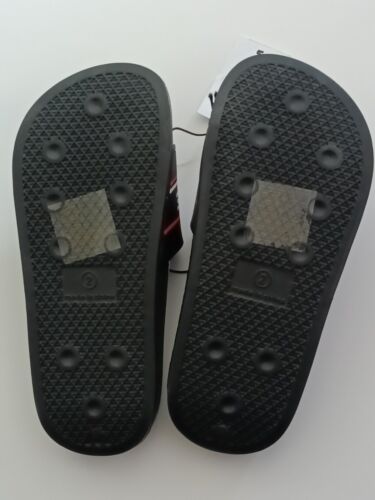 Southpole Orignal Slip on Slides Sandals Boys Size 2 Navy NWT - Picture 3 of 6