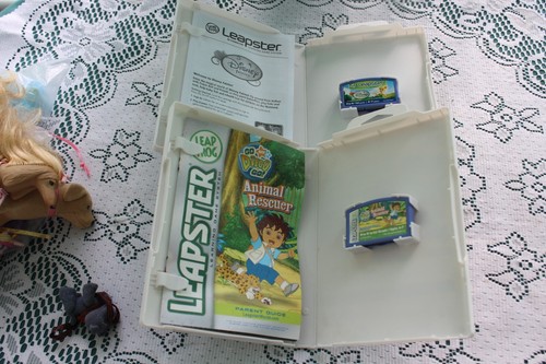 Leapster / Leapster 2 Disney Fairies Go Diego boxed games - Picture 2 of 3