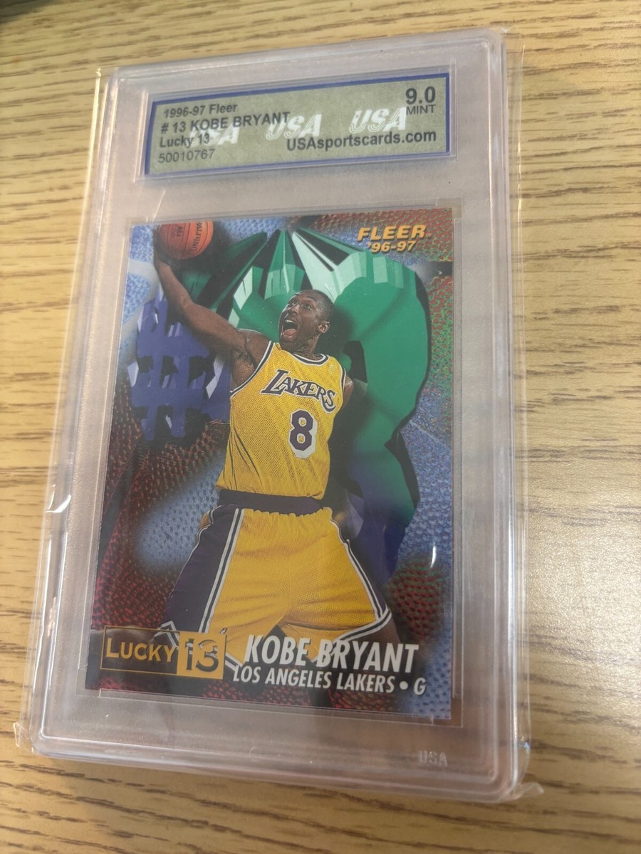 1996-97 Fleer - Prize Lucky 13 Kobe Bryant #13 (RC) for sale