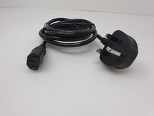 For EIZO ColorEdge CG222W Monitor Mains Power Cable AC Power Lead Cord 2m UK