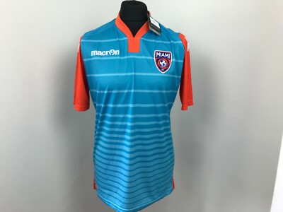 Maillot Extérieur Miami FC - Macron Orange Et Bleu - Homme 2XL (190-195 Cm)