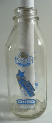 Dallas Cowboys Promised Land Dairy Nabisco Oreo Cookies Milk Jug Limited Edition