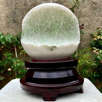 12.4LB Rare iron ore Phosphorus Magnesium Mine Open Smile crystal ball Healing