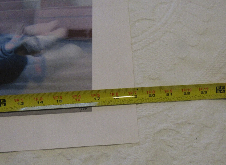 2008 Mark Panza Photo, "child tumbling on floor"; 13" X 19", over-exposed - Image 3 of 4