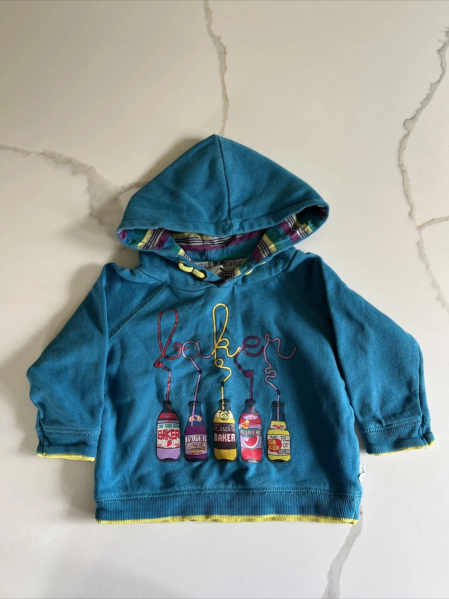 Ted Baker Baby Boy Hoody 6 9 Months