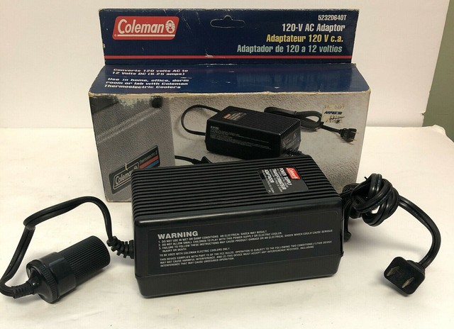 coleman power supply for electric cooler
