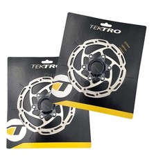 Tektro 160 180mm Center Lock CX/GRX Bike Disc Brake Rotor,Thickness 2.3mm,Silver