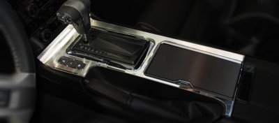 American Car Craft Stainless Center Console Trim Panel for 2010-2014 Mustang