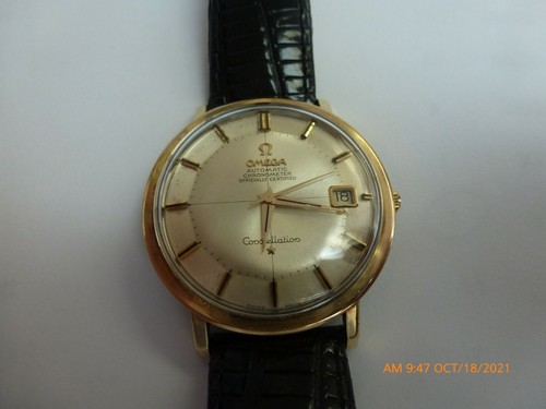 Vintage Omega Constellation Pie Pan 