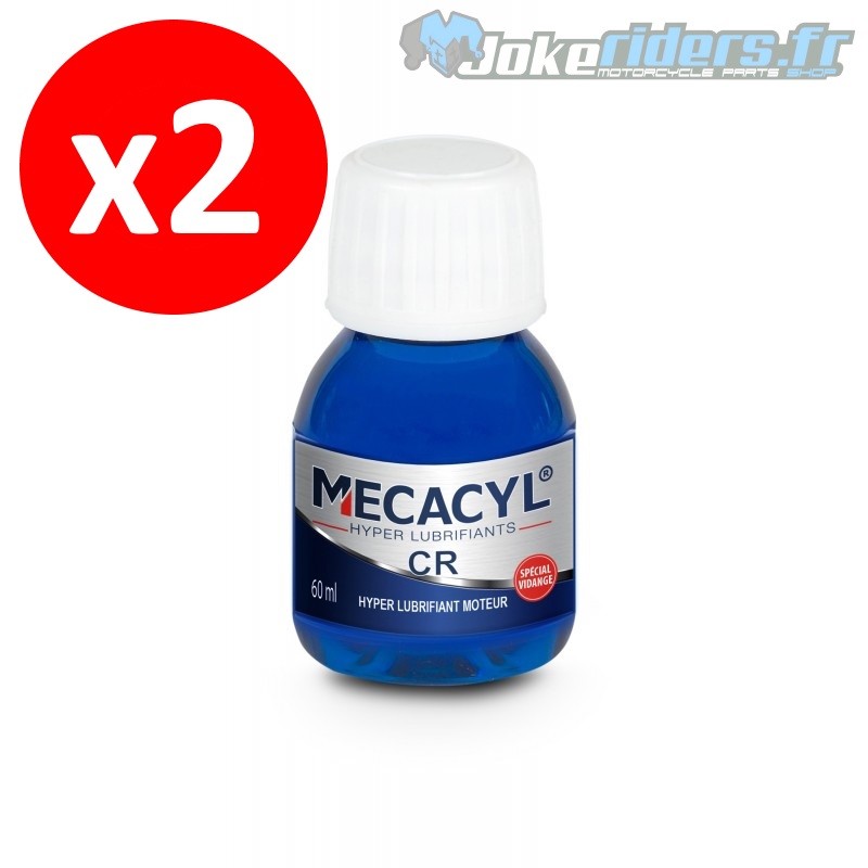 Mecacyl CR 60ml lot de 2 hyper lubrifiant pour moteur 4 temps essence et diesel