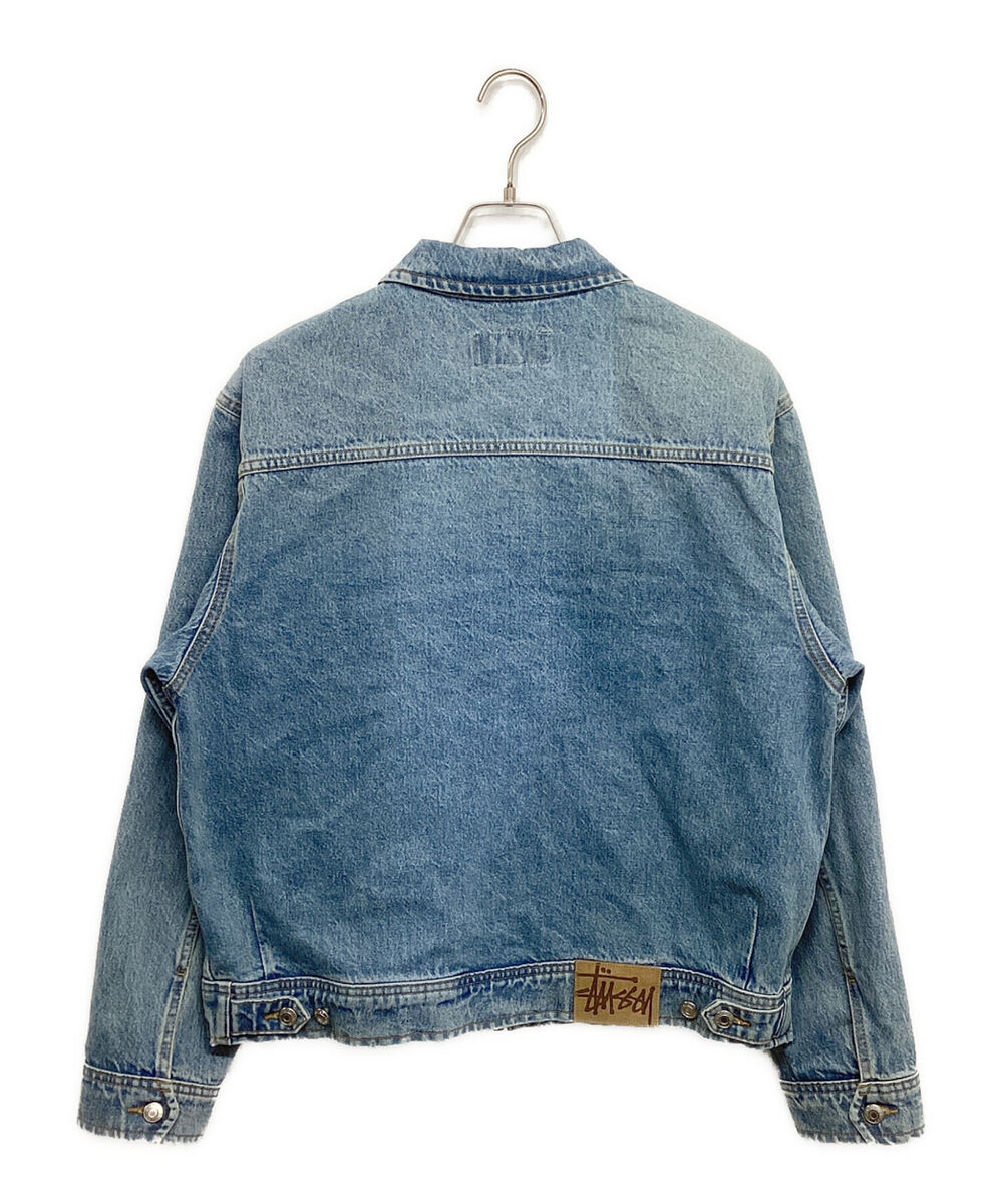 stussy Denim Zip Work Jacket Denim zip work jacket Size: M stussy Denim Zip Work Jacket Denim zip work jacket Size: M