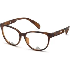 Adidas SP5001 052 Matte Tortoise Plastic Optical Eyeglasses Frame 55-15-135 RX