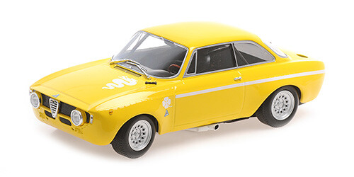 MINICHAMPS 155120024 1/18 ALFA ROMEO GTA 1300 JUNIOR 1971 Giallo Modello Auto