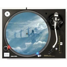 DJ King of Kings Jesus #3 Slipmat 12" LP Scratch Pad Slip Mat DJ Audiophile x1