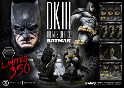 Prime 1 Studio MMDCDK3-01BL Batman The Dark Knight III: The Master