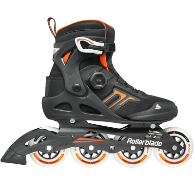 Rollerblade Macroblade 90 BOA Herren-Inline Skates Inliner Fitness Schwarz NEU