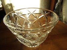 Vintage Bleikristall Schnitt Blume Pflanze Topfhalter