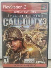 Call of Duty 3 Special Edition PS2 Complete CIB Clean Discs Tested