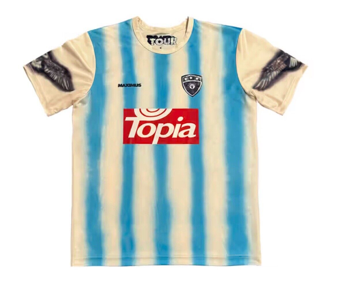 Travis Scott Argentina Soccer Jersey Size Large Multicolor Travis Scott Argentina Soccer Jersey Size Large Multicolor