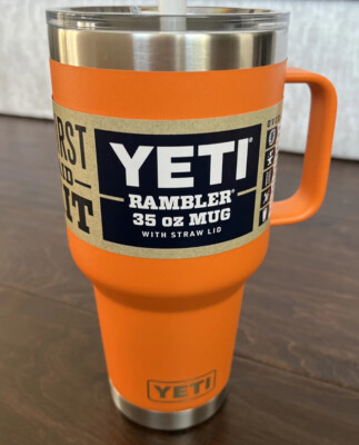 YETI　RAMBLER 24oz MUG オレンジ YETI Rambler 42oz Straw Mug: King Crab Orange – Fiddle Stix