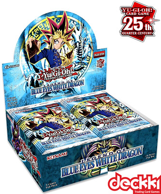 Legend of Blue Eyes White Dragon | Booster Box | LOB-EN | 25th