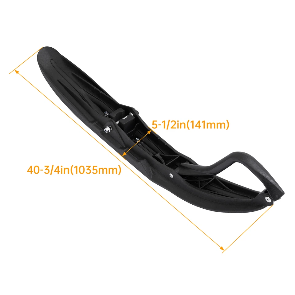 For Ski-Doo Pilot 5.7 Complete Ski Upgrade Kit w/Carbides Handles #860200524 - Image 2 of 4