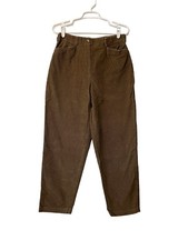 Talbots Vintage Y2K Pants pleated, Brown, Women Size 10 Petite