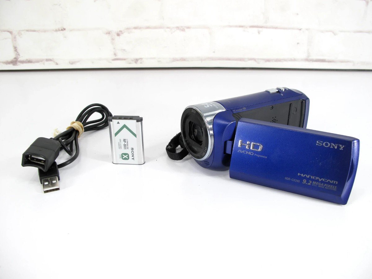 Sony HDRCX240/L HDR-CX240 CX240 1080p HD Video Camcorder Camera