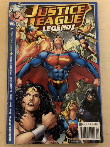 Justice League Legends #10, Titan U.K. Comics, March 2008, VF