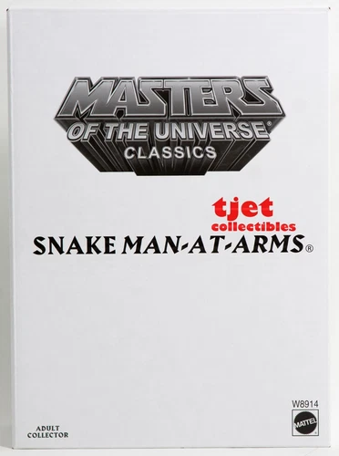 MOTU Classics Snake Man-At-Arms Action Figure Mattel MOC & White Box 2012