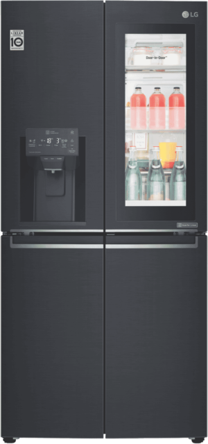 Lg Gf V570mbl 570l French Door Refrigerator Matte Black For Sale Online Ebay