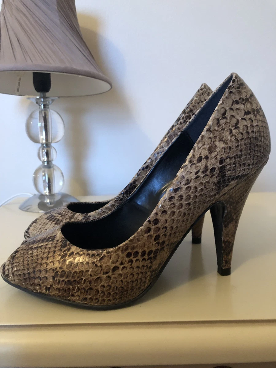 Kurt geiger snakeskin heels sale