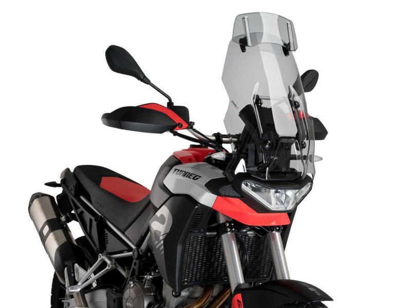 Puig Light Smoke Touring Screen With Extender Aprilia Tuareg 660 2022-2025
