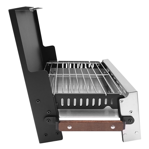 Outdoor BBQ Grill 15.75*8.27-Inch Portable Charcoal Grill, Folding Camping Grill - Picture 5 of 12