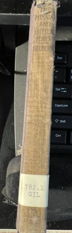 The Mikado and Other Plays by W.S. Gilbert 1917 Modern Library #113 - Image 3 of 4