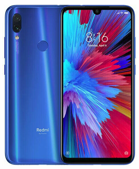 Xiaomi redmi note 7 pro 4g smartphone m1901f7be 6gb ram 128gb rom azul  XIAOMI