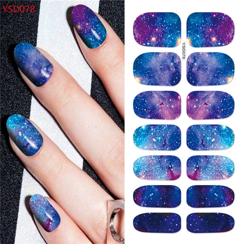 🌌DIY Galaxy Nail And Eye-Makeup Tutorials! Love These! 🌌 | Purple nail  art designs, Purple nail art, Galaxy nail art