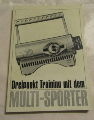 Koelbel TM Multi - Sporter - Trainingsbuch Mega Rarität für Sammler !
