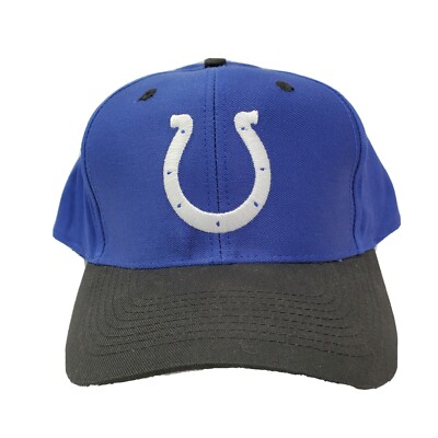 Vintage Logo Indianapolis Colts Football NFL Baseball Hat Cap
