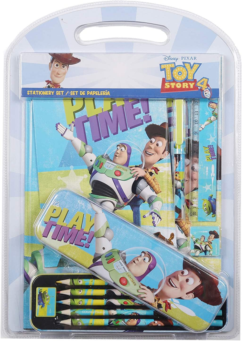 Toy Story Stationery Set Back To School Home Schooling Pen Pencil Eraser forky
