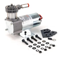 Viair 95C Silver Light Duty Air Compressor for Motorcycle w/ Omega Bracket - 12V