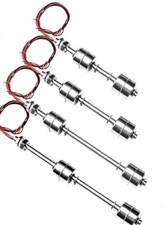 Metal Water Level Sensor Float Switch Stainless Steel Double Ball Tank Pool 50W
