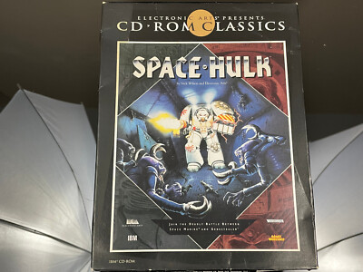 1994 Space Hulk CD Rom IBM PC EA Games Workshop Warhammer 40K Manual Box | Achetez sur